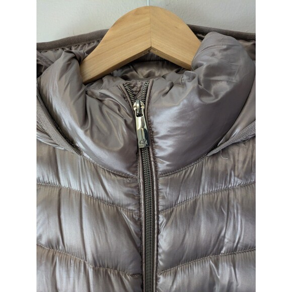 Calvin Klein Jacket Womens L, Packable Hooded Premium Down Blend Puffer Coat - Picture 8 of 8
